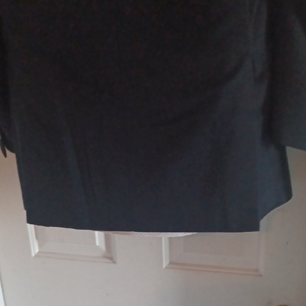 Custom Navy Double-Breasted Cashmere Blazer w/ Gold Buttons - Picture 11 of 12